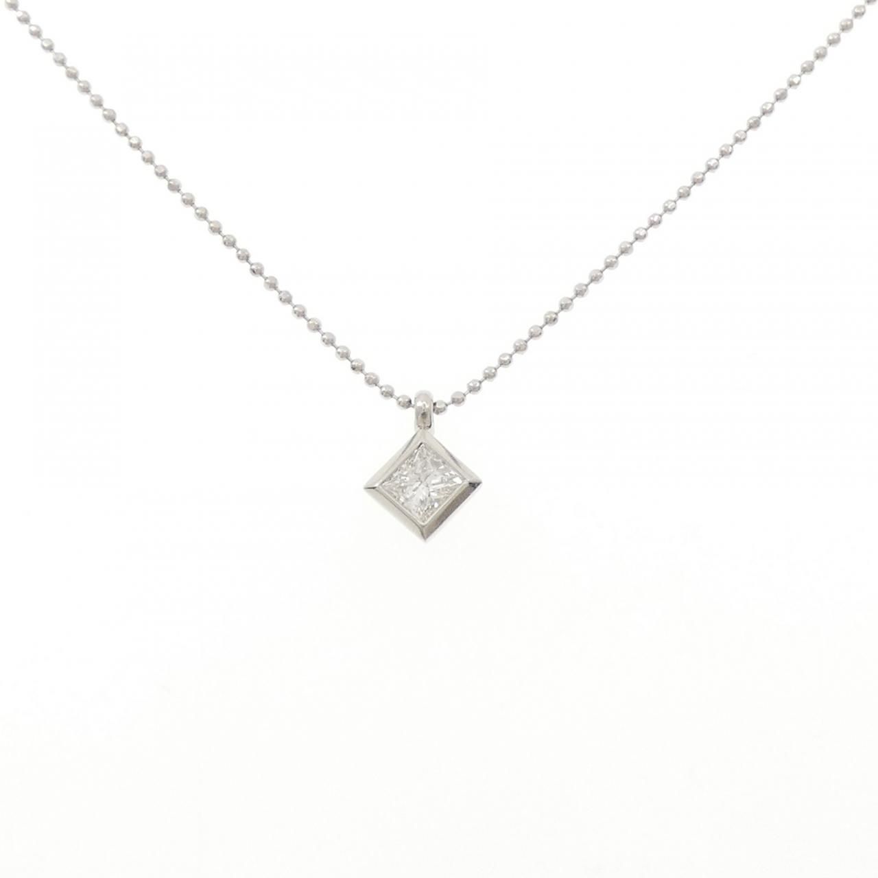 PT900/PT850 ダイヤモンド ネックレス 0.324CT