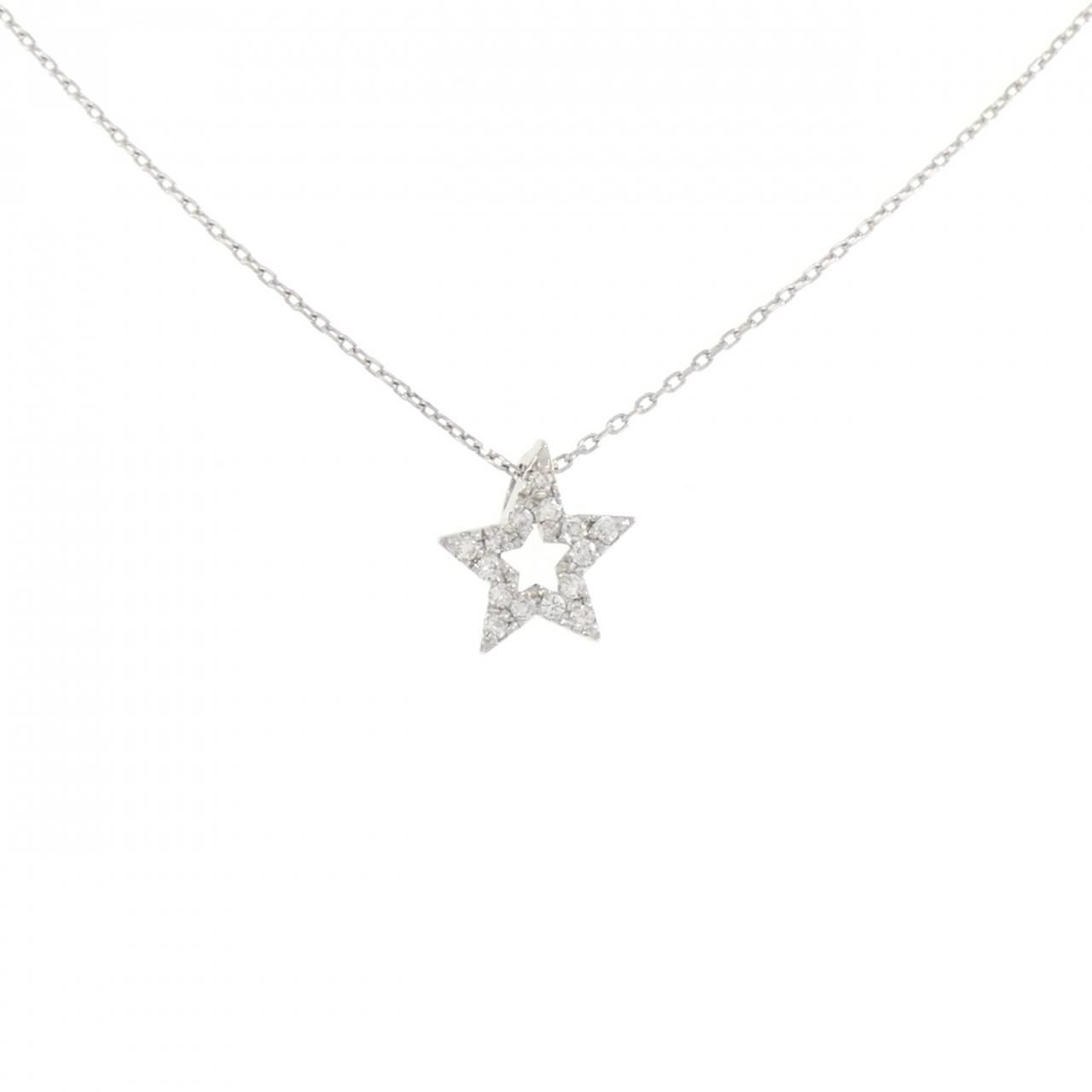 スタージュエリー ダイヤモンド ネックレス 0.15CT