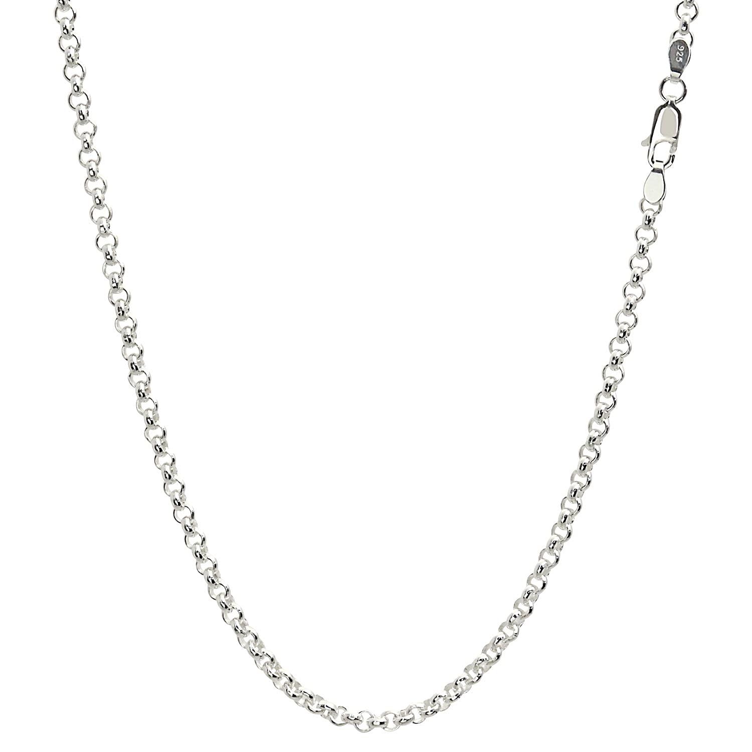 Sears シアーズ ロールチェーンネックレス SV925 幅3.3mm 55cm メンズ レディース 男女兼用 銀製【シルバー925 幅 3.3mm 55cm】