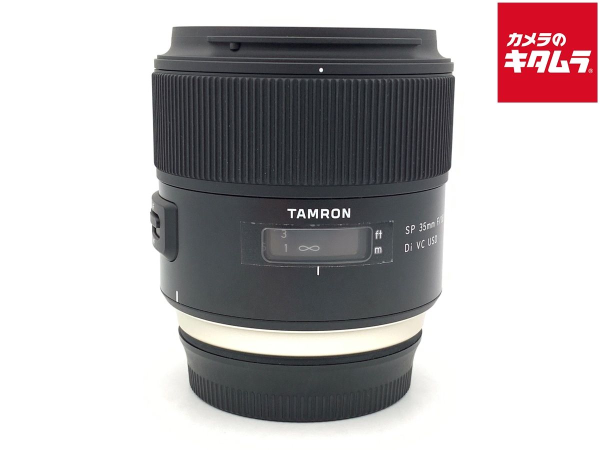 【中古】 【美品】 タムロン SP 35mm F1.8 Di VC USD キヤノン用 (Model F012)