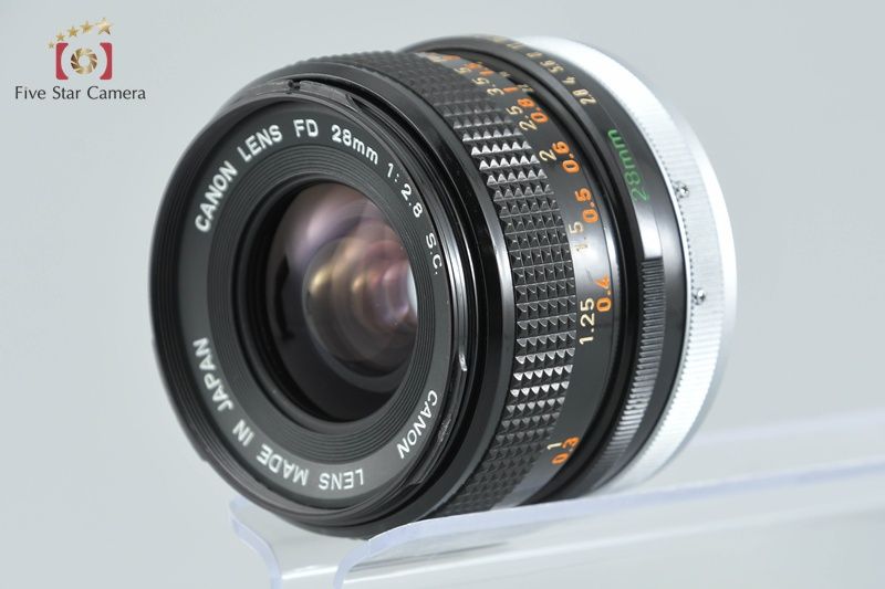 中古】Canon キヤノン FD 28mm f/2.8 S.C. - メルカリ