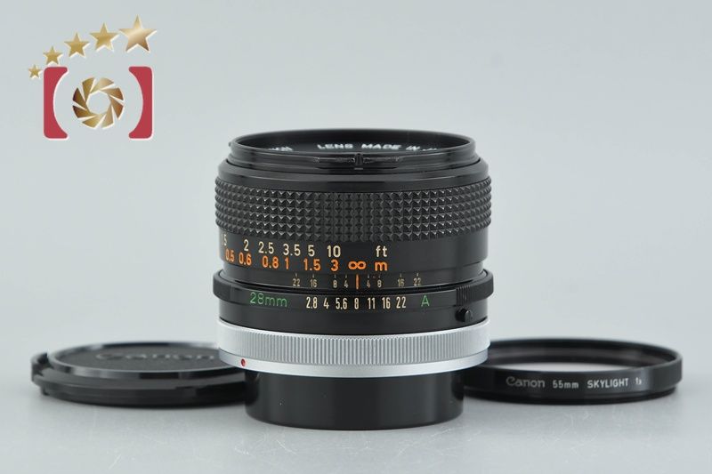 中古】Canon キヤノン FD 28mm f/2.8 S.C. - メルカリ