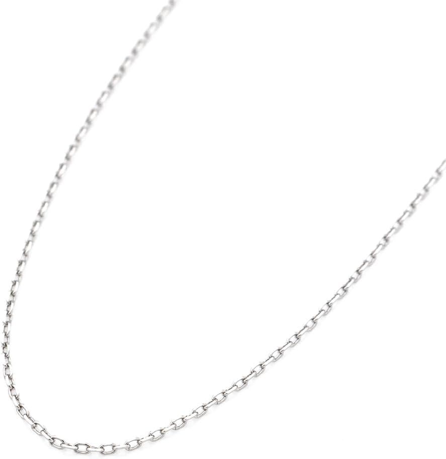MJP PT999 純プラチナ カットアズキチェーンネックレス 約1.2g 約40cm 