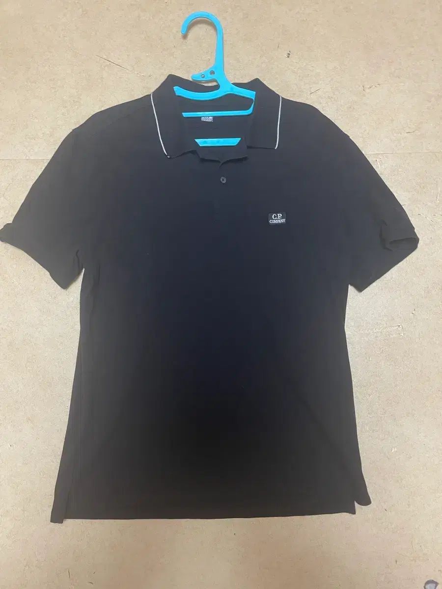C.P. COMPANY シーピーカンパニー 半袖 カラーTシャツ ブラック