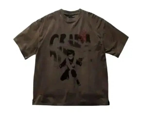 (未開封 XL) SPAO スパオ × NARUTO -ナルト- 半袖 Tシャツ ブラウン
