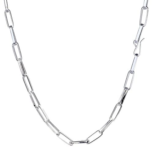 [シアーズ] ホピ チェーン ネックレス シルバー sv 925 幅 4.5mm 長さ 50cm shp160-50【シルバー925 幅 4.5mm 長さ 50cm】