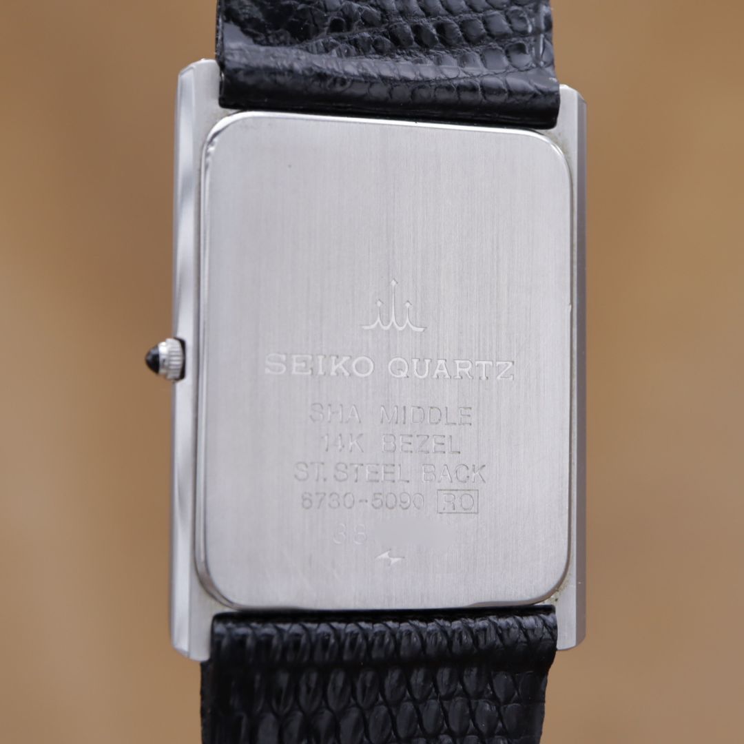 クレドール セイコー 6730-5090 CREDOR SEIKO レクタン スクエア