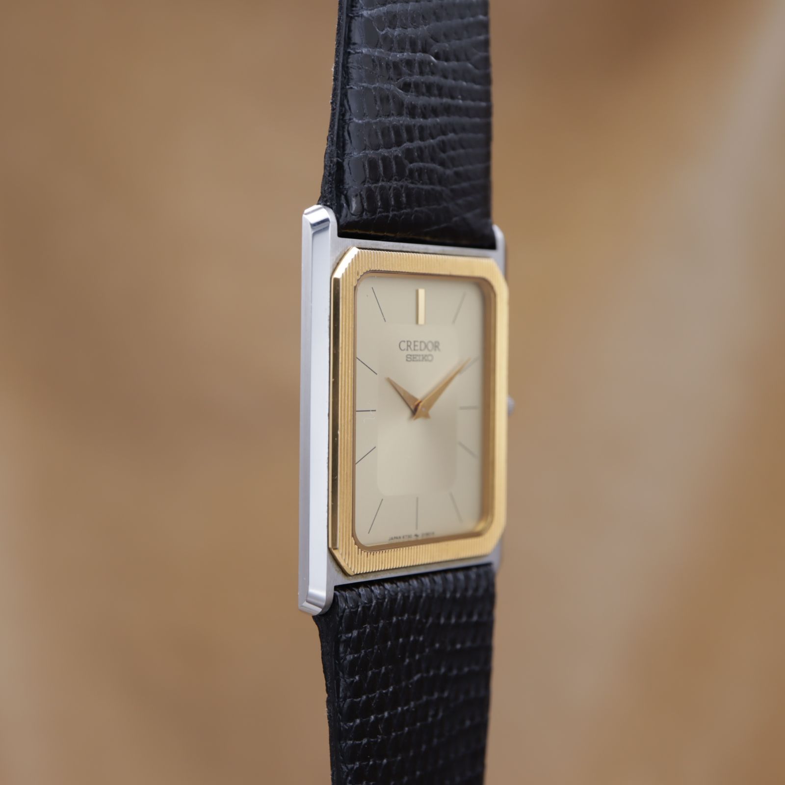 クレドール セイコー 6730-5090 CREDOR SEIKO レクタン スクエア