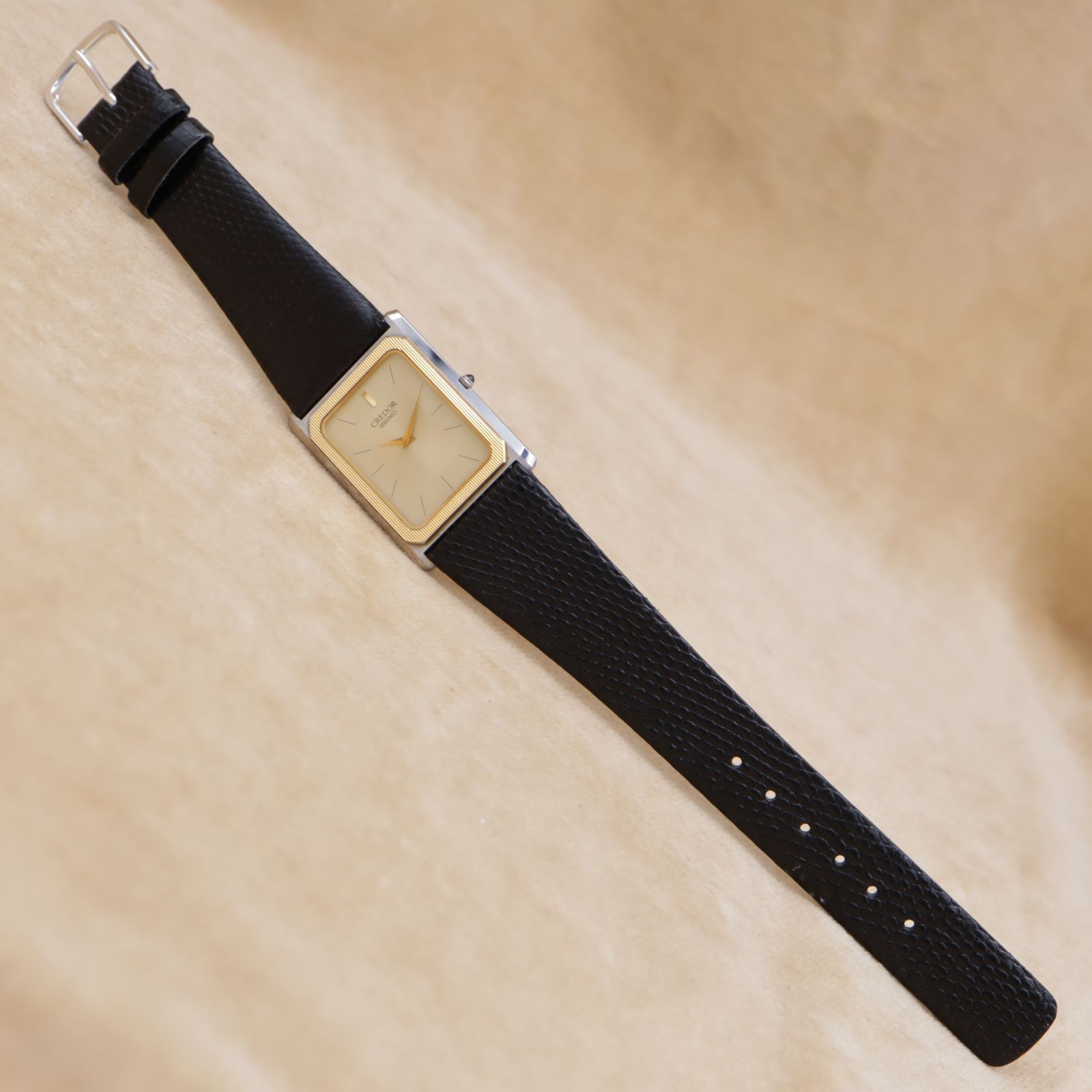 クレドール セイコー 6730-5090 CREDOR SEIKO レクタン スクエア