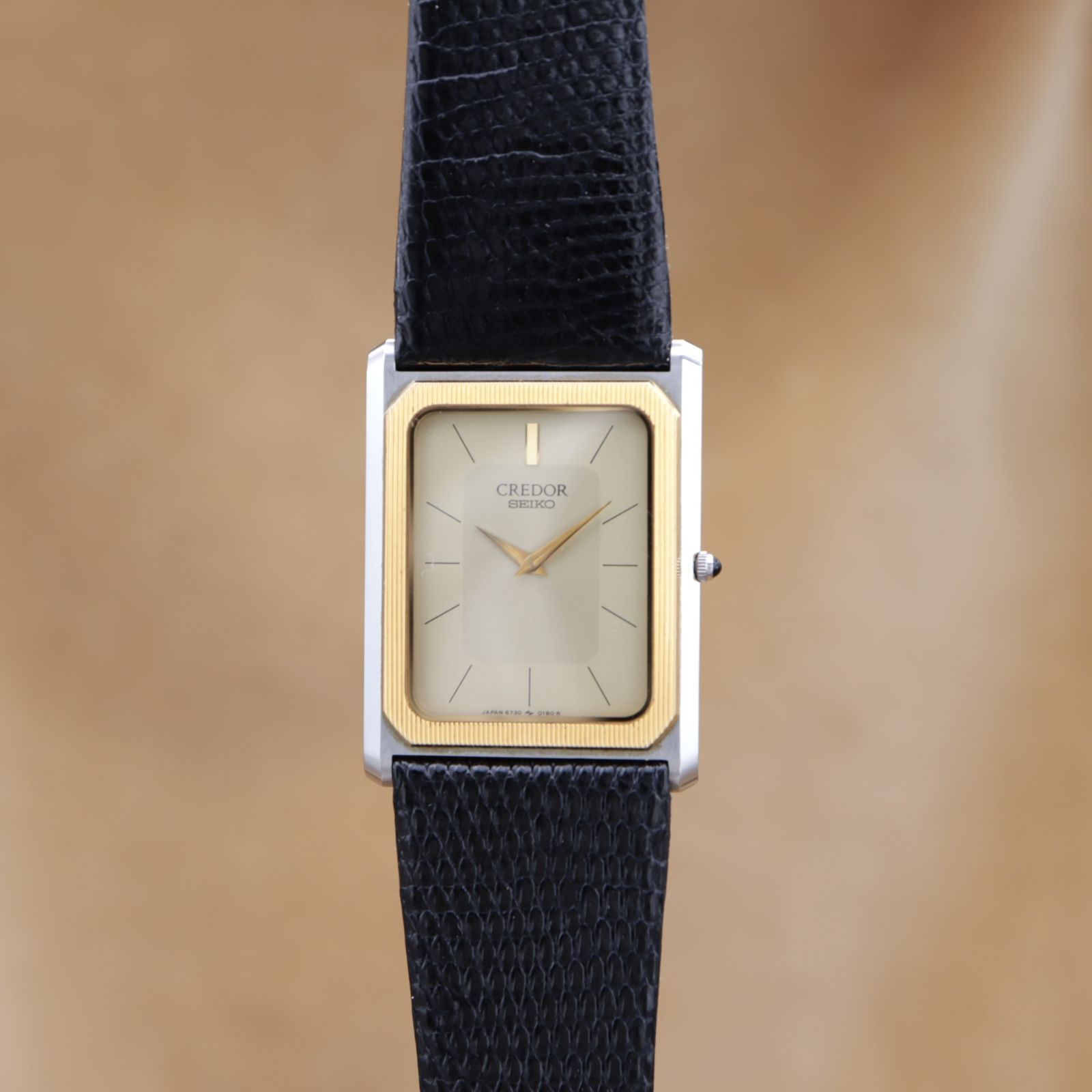 クレドール セイコー 6730-5090 CREDOR SEIKO レクタン スクエア
