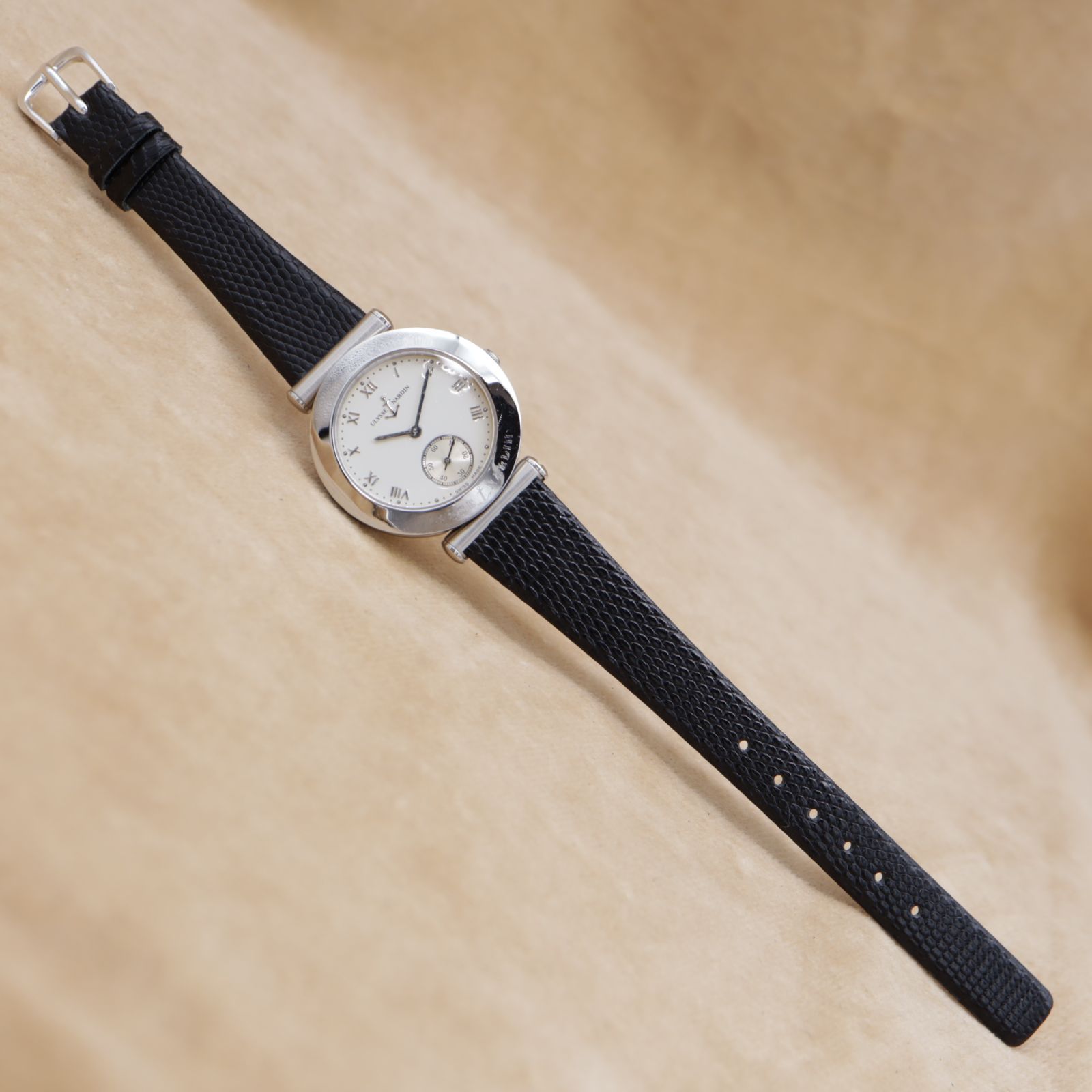 ユリス ナルダン 73-22 ULYSSE NARDIN ローマン スモールセコンド 