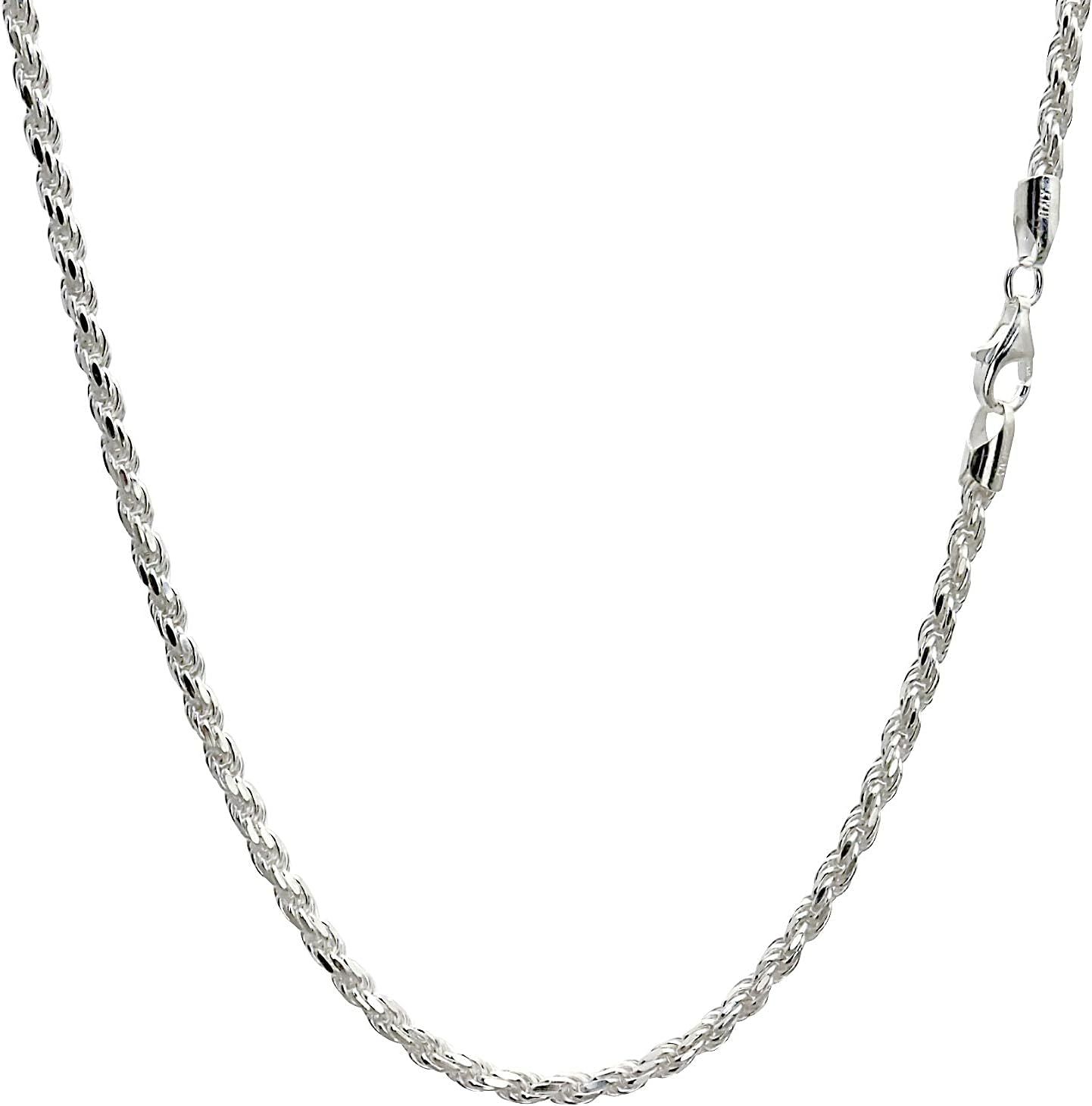 [シアーズ] カットフレンチ チェーン ネックレス シルバー sv 925【シルバー925 幅 3.3mm 長さ 60cm】