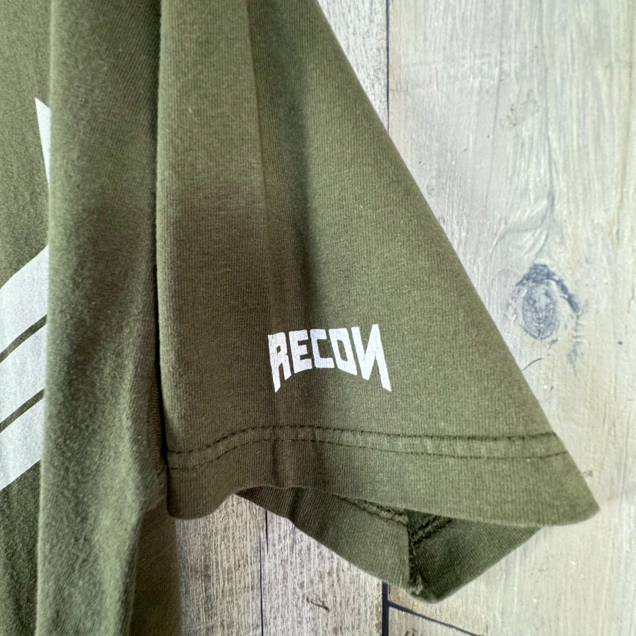 RECON リーコン カーキ ダークグリーン 半袖 Tシャツ TEE メンズ M サイズ RECON リーコン カーキ ダークグリーン 半袖 Tシャツ TEE メンズ M サイズ