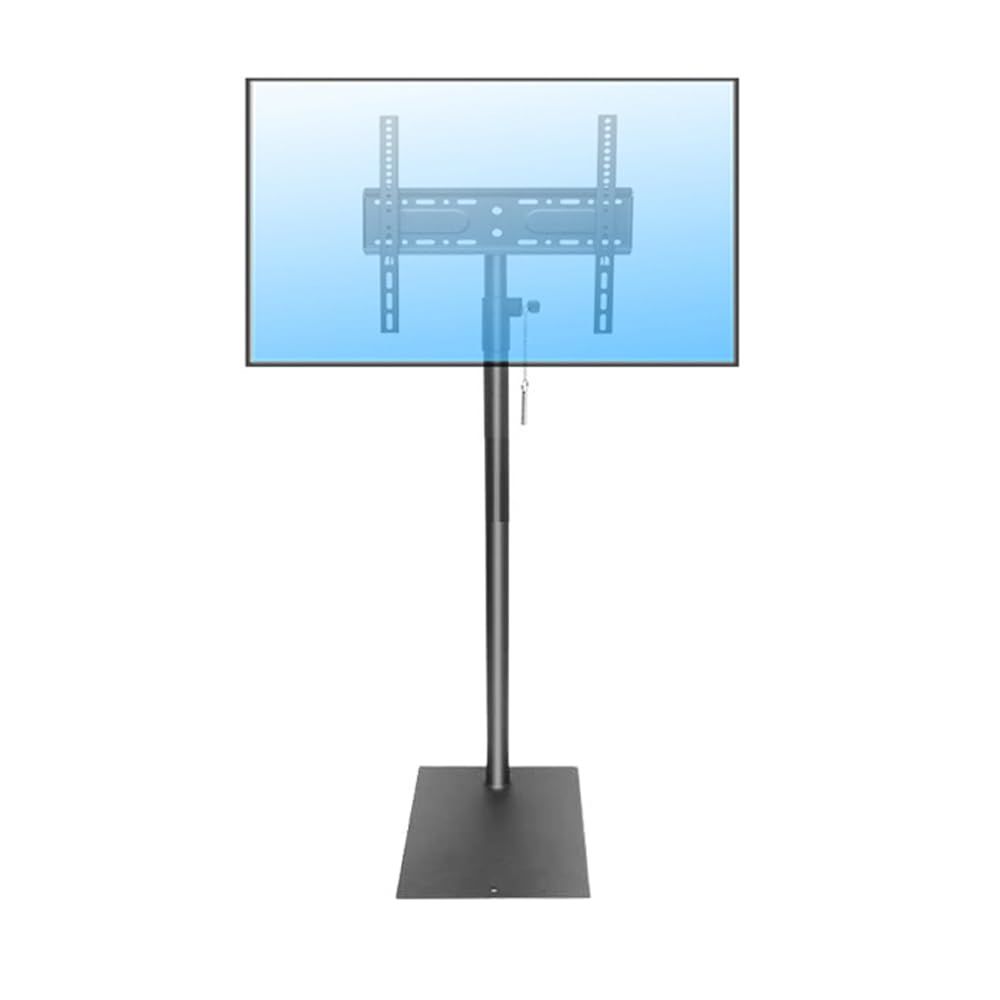 (99B) 家用/学校/会社/病院/ビジネス展示用 黒 TVスタンド 耐荷重25KG 高さ/角度調整可能 壁寄せ VESA/横100-400mm/縦100-400mm ハイタイプ 32～55インチ対応 テレビスタンド