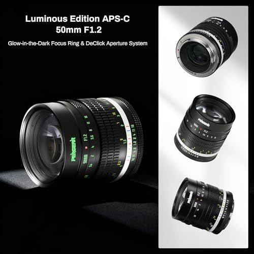 Pergear 50mm F1.2 単焦点レンズ APS-C マイクロフォーサーズ ポートレート撮影 MFT M43 ミラーレスカメラ用 MF(マニュアルフォーカス) 5群7枚構成 F1.2大口径 小型 軽量 蛍光コーティング【国内正規品・2 83985b27 Pergear 50mm F1.2 単焦点レンズ APS-C マイクロフォーサーズ ポートレート撮影 MFT M43 ミラーレスカメラ用 MF(マニュアルフォーカス) 5群7枚構成 F1.2大口径 小型 軽量 蛍光コーティング【国内正規品・2 83985b27