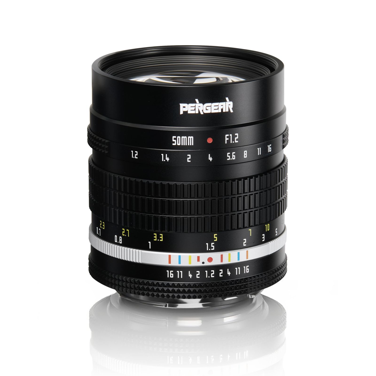 Pergear 50mm F1.2 単焦点レンズ APS-C マイクロフォーサーズ ポートレート撮影 MFT M43 ミラーレスカメラ用 MF(マニュアルフォーカス) 5群7枚構成 F1.2大口径 小型 軽量 蛍光コーティング【国内正規品・2 83985b27 Pergear 50mm F1.2 単焦点レンズ APS-C マイクロフォーサーズ ポートレート撮影 MFT M43 ミラーレスカメラ用 MF(マニュアルフォーカス) 5群7枚構成 F1.2大口径 小型 軽量 蛍光コーティング【国内正規品・2 83985b27