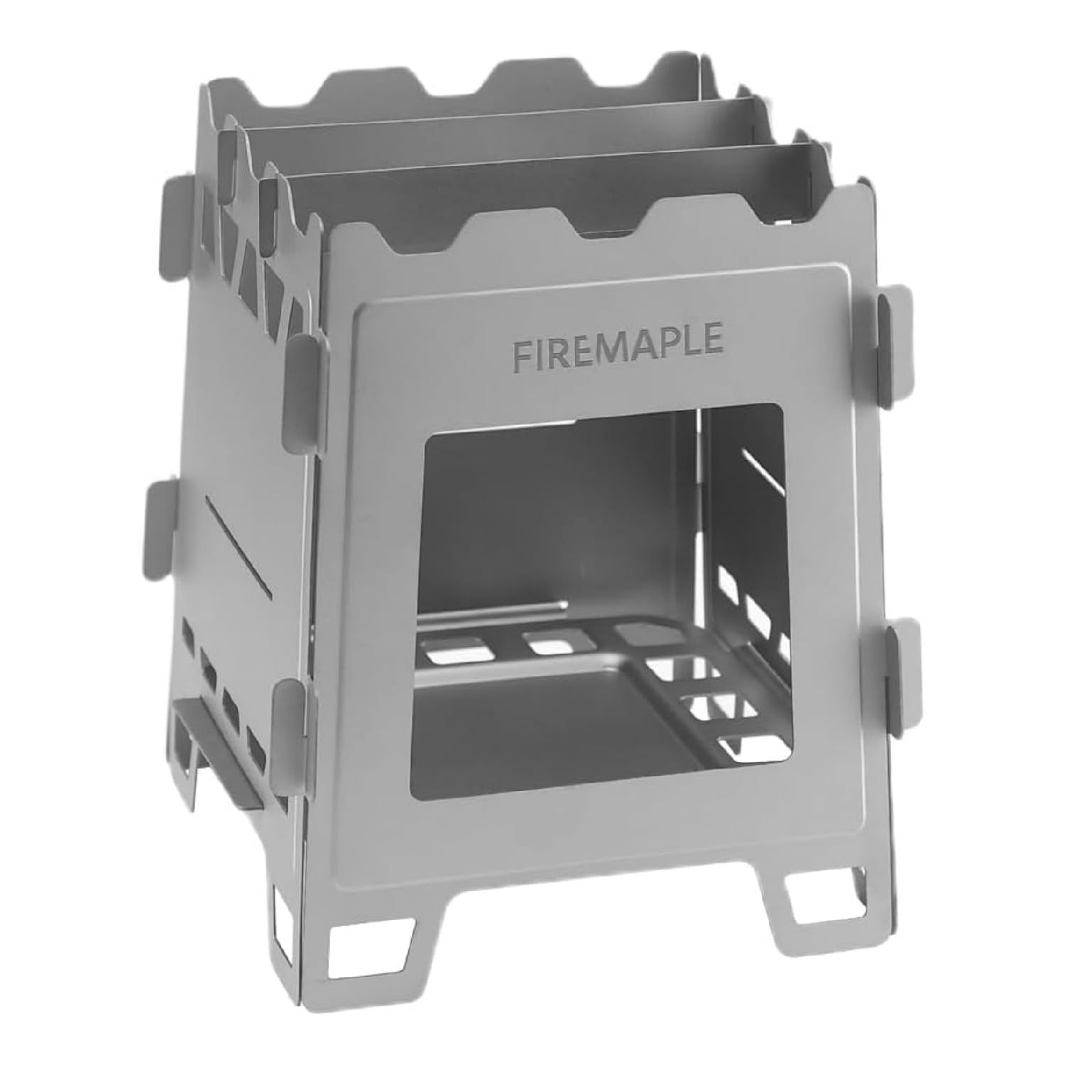 Fire-Maple ウッドストーブ 焚き火台 小型 チタン製 軽量 折りたたみ ミニ 薪ストーブ ポケットコンロ ソロキャンプ 登山 アウトドア バーベキュー 組立簡単 初心者送料無料 c88c0e95