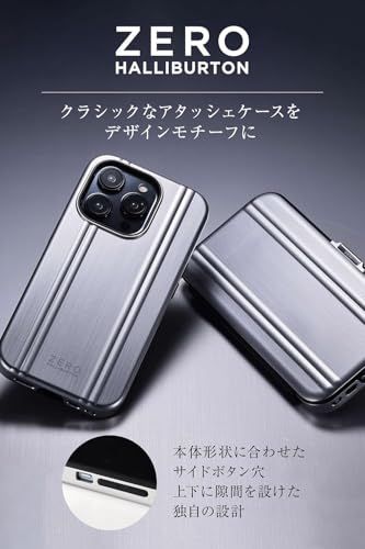 [ ゼロハリバートン ] iPhone 16 対応 手帳型 Magsafe 対応 米軍MIL規格 耐衝撃 カード収納 全面保護 スマホケース ケース アイフォン UNiCASE ZERO HALLIBURTON (グリーン)送料無料 4d617dc4