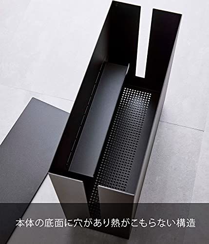 山崎実業(Yamazaki) キャスター付き ケーブル収納 ラック ブラック 約W40.1×D15.1×H34.8cm タワー 隠せる周辺機器 いたずら防止 テレワーク 5404送料無料 86e33963 山崎実業(Yamazaki) キャスター付き ケーブル収納 ラック ブラック 約W40.1×D15.1×H34.8cm タワー 隠せる周辺機器 いたずら防止 テレワーク 5404送料無料 86e33963