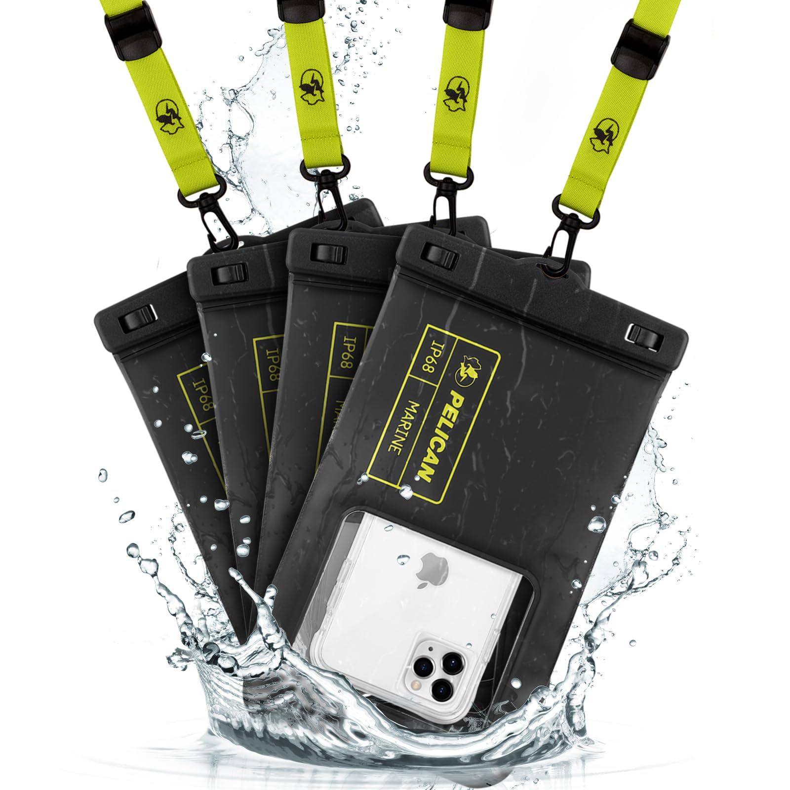 【Pelican】 IP68 (防塵防水規格最高等級) ペリカン スマホ 防水ポーチ 防水ケース XLサイズ 4個セット 〔最大 7.0 インチ スマートフォン対応〕 ペリカン Marine Waterproof Floating Pouch 33d1b371 【Pelican】 IP68 (防塵防水規格最高等級) ペリカン スマホ 防水ポーチ 防水ケース XLサイズ 4個セット 〔最大 7.0 インチ スマートフォン対応〕 ペリカン Marine Waterproof Floating Pouch 33d1b371