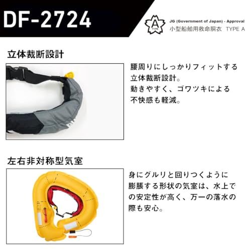 ダイワ(DAIWA)ウエストタイプ自動･手動膨脹式ライフジャケット DF-2724/DF-2709 各種 (2024年モデル)送料無料 dd48ff5e
