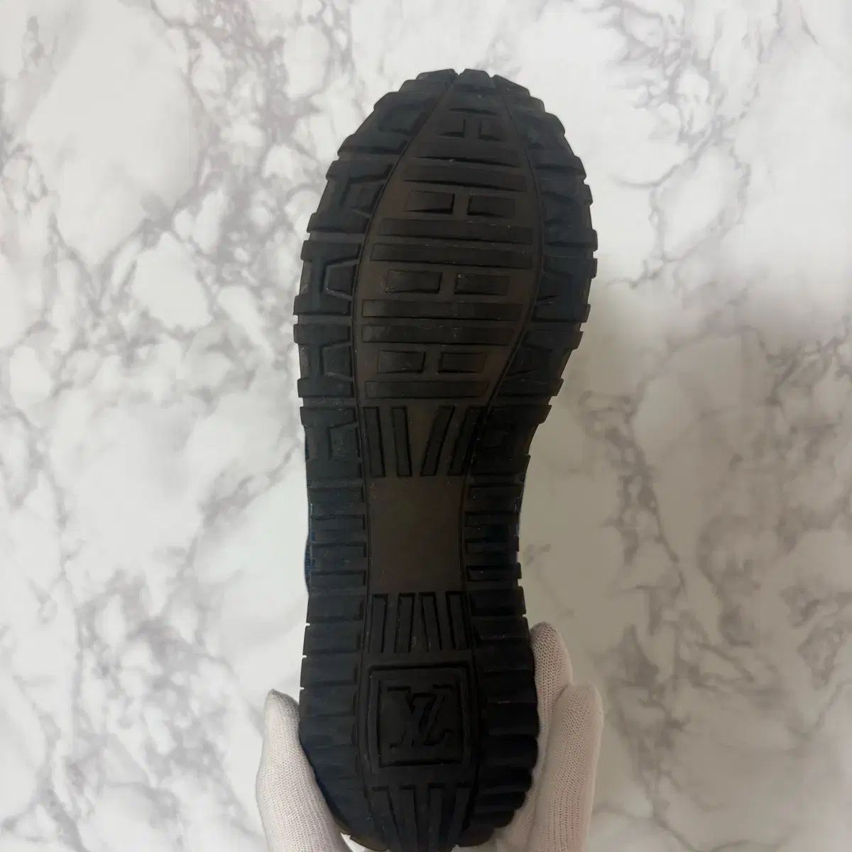 37 Louis Vuitton デニム スニーカー 靴