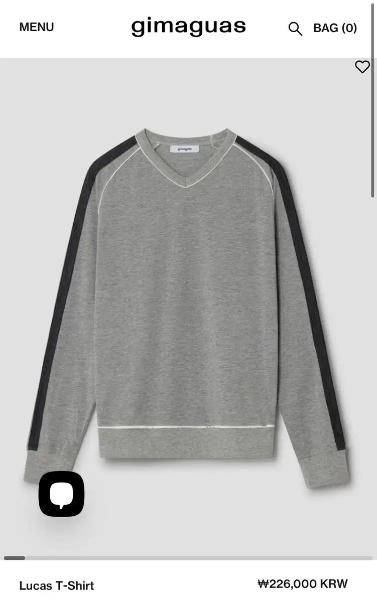 기마구아스 lucas t-shirts グレー M size 기마구아스 lucas t-shirts グレー M size