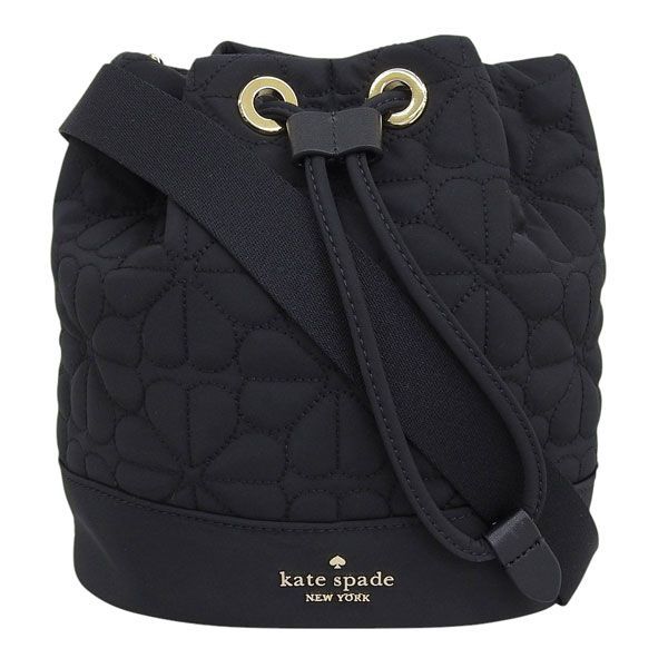 ケイトスペード バッグ レディース ショルダーバッグ アウトレット ブラック spade flower qu sm bucket KK076-001 KATE SPADE ケイトスペード バッグ レディース ショルダーバッグ アウトレット ブラック spade flower qu sm bucket KK076-001 KATE SPADE