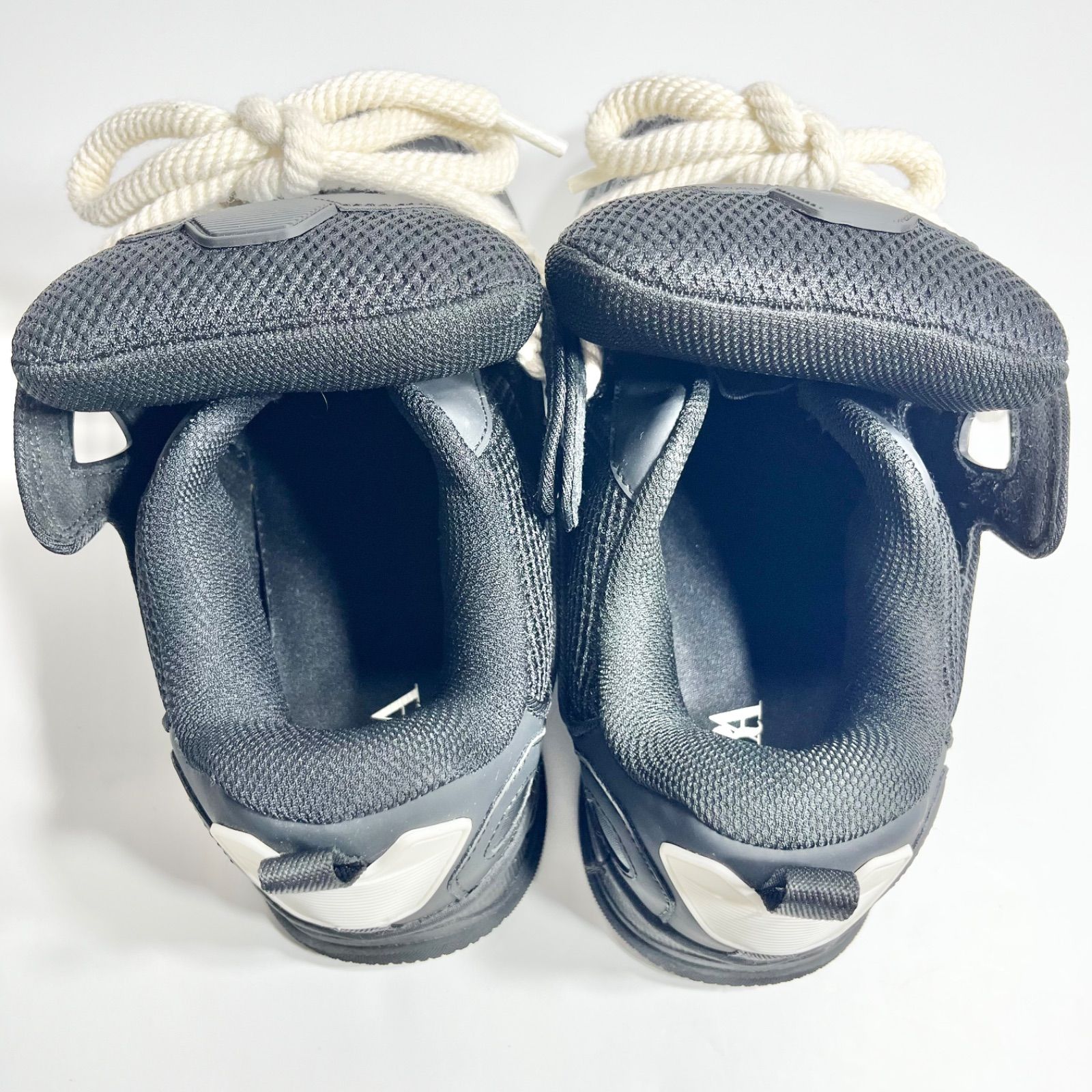 【極美品】ZARA ロープレース スケートスニーカー ブラック 27cm