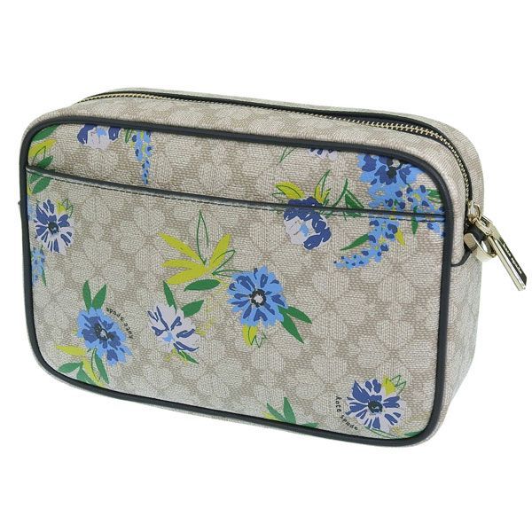 ケイトスペード バッグ レディース ショルダーバッグ アウトレット 花柄 ベージュマルチ SPADE FLOWER MINI CAM BAG KK911-960 KATE SPADE ケイトスペード バッグ レディース ショルダーバッグ アウトレット 花柄 ベージュマルチ SPADE FLOWER MINI CAM BAG KK911-960 KATE SPADE