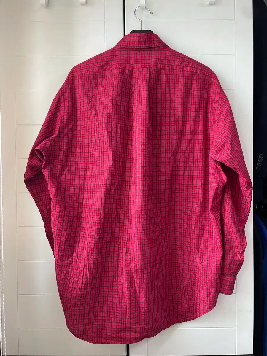L ポロラルフローレン ブレイク シャツ レッド CHECK