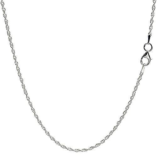 [シアーズ] ロープ チェーン ネックレス シルバー sv 925 幅 1.8mm 40cm【シルバー925 幅 1.8mm 40cm】