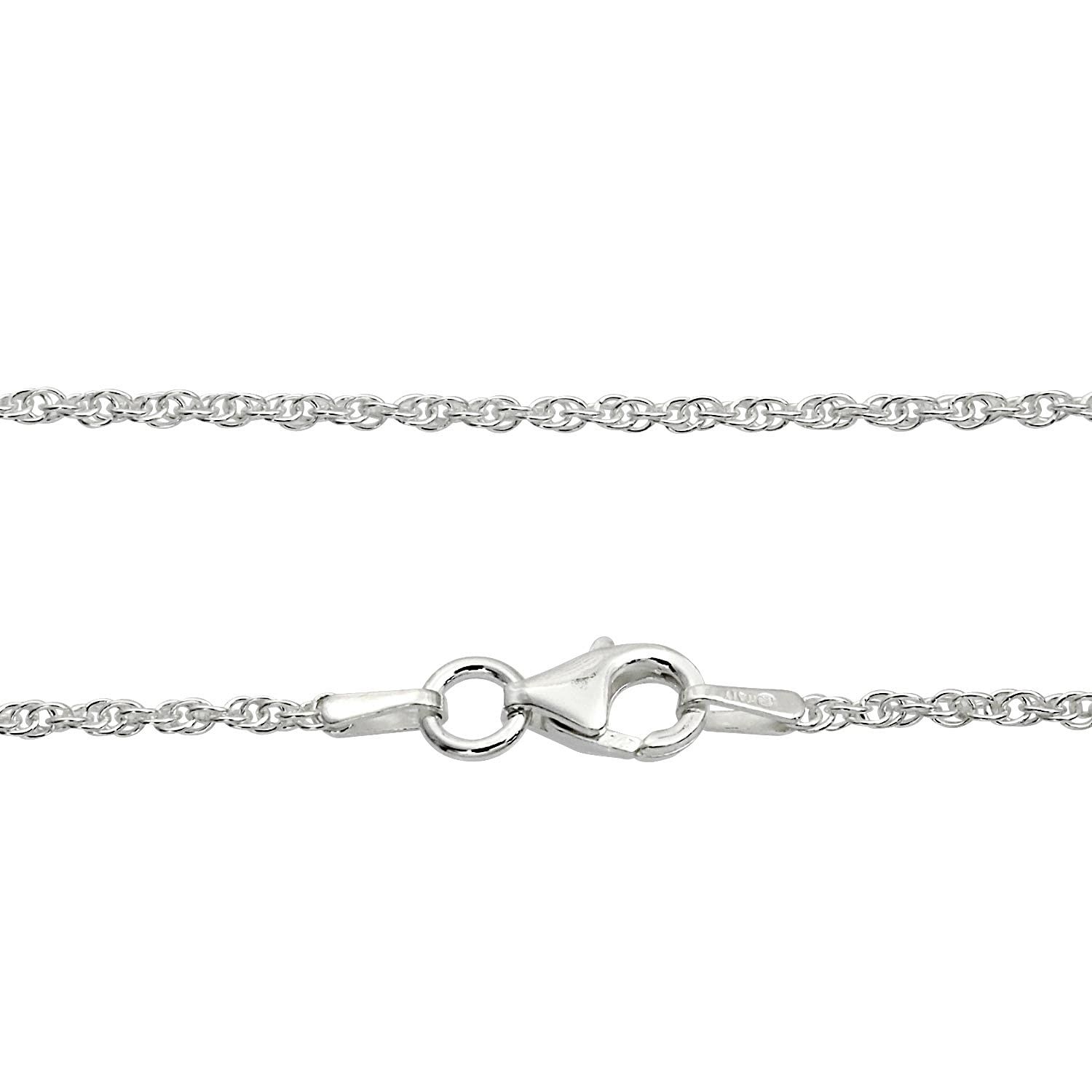 [シアーズ] ロープ チェーン ネックレス シルバー sv 925 幅 1.8mm 40cm【シルバー925 幅 1.8mm 40cm】
