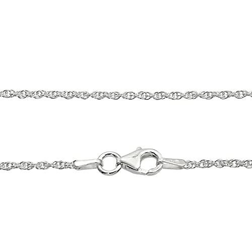 [シアーズ] ロープ チェーン ネックレス シルバー sv 925 幅 1.8mm 40cm【シルバー925 幅 1.8mm 40cm】