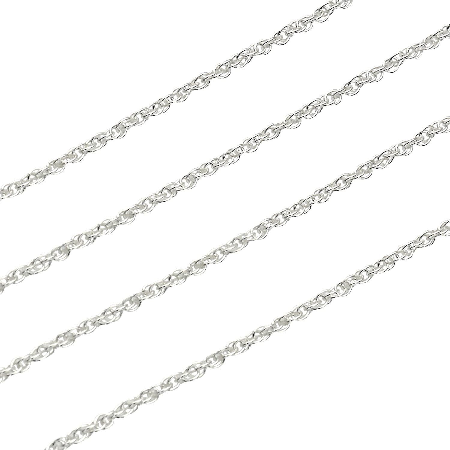 [シアーズ] ロープ チェーン ネックレス シルバー sv 925 幅 1.8mm 40cm【シルバー925 幅 1.8mm 40cm】