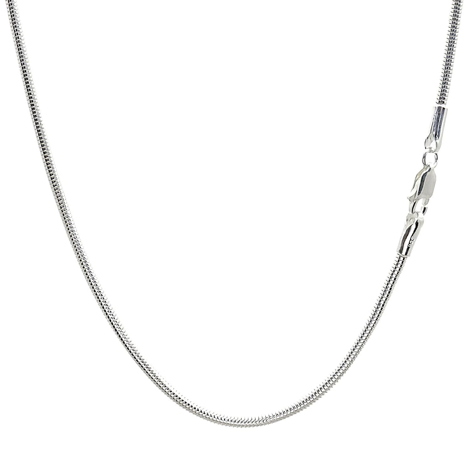 [シアーズ] スネーク チェーン ネックレス シルバー sv 925 幅 2.0mm 50cm【シルバー925 幅 2.0mm 長さ 50cm】