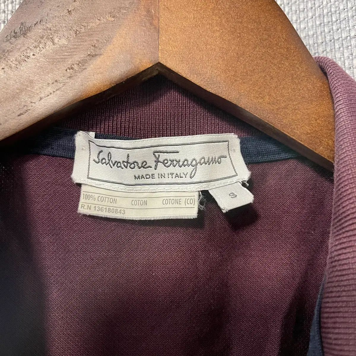 Salvatore Ferragamo サルヴァトーレ・フェラガモ 半袖 カラーTシャツ