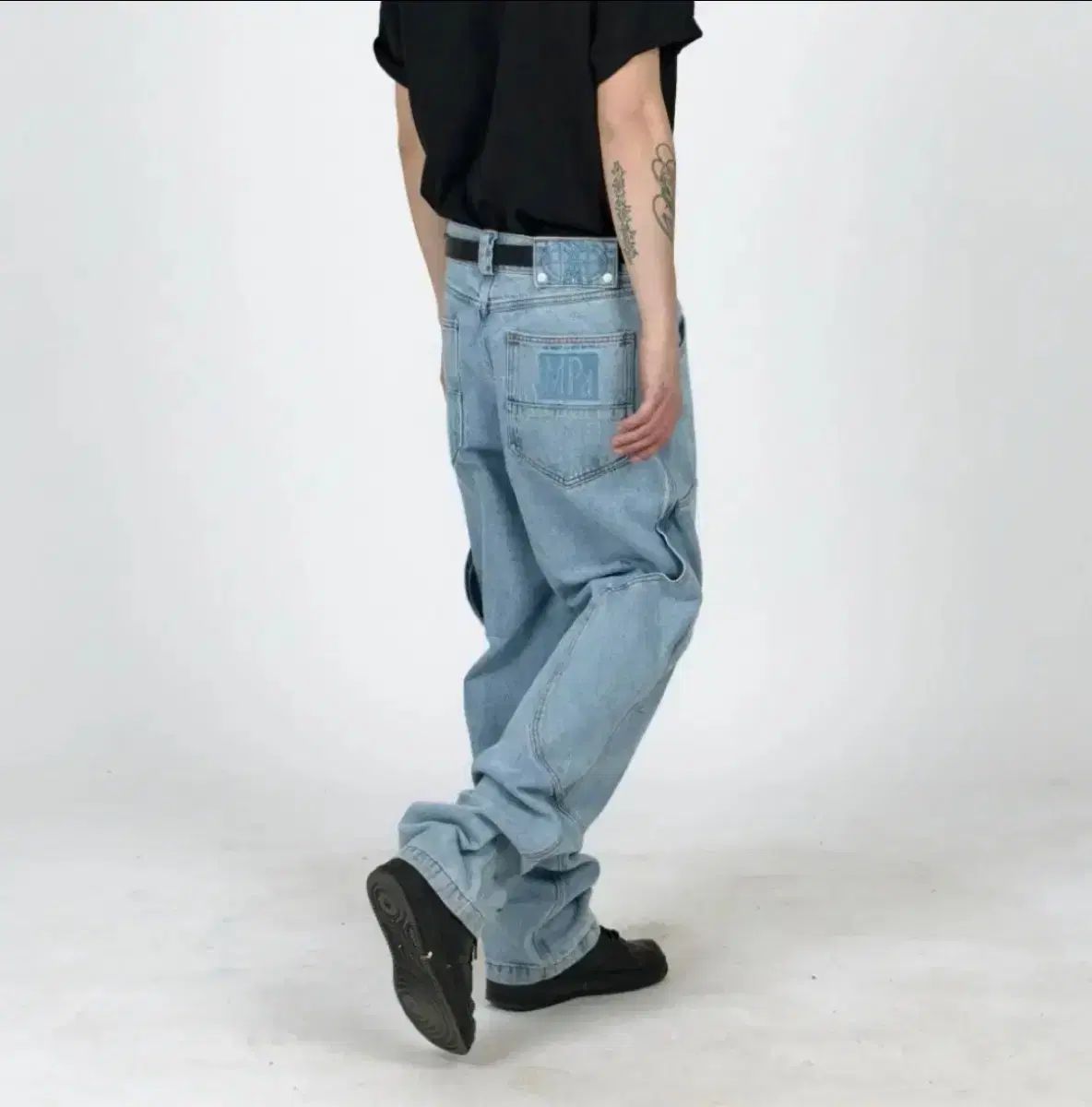 プラスチックプロダクト カーフ ポケット パンツ MPa CALF POCKET PANTS