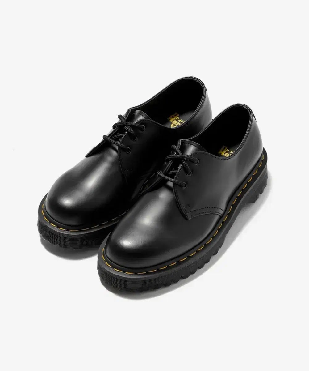 DR. MARTENS 1461 3ホール ベックス ブラック スムース シューズ 250