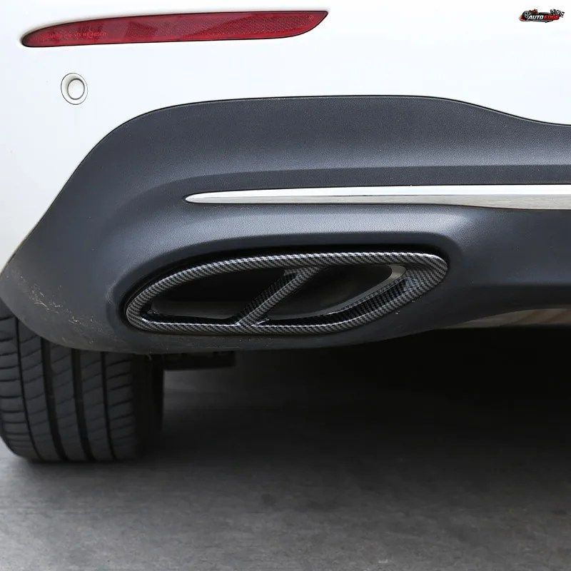 メルセデスベンツ GLC A B C Eクラス X253 W205 クーペ W213 W176 W177 W246 W247 2016-2019 車用排気管カバートリムアクセサリー