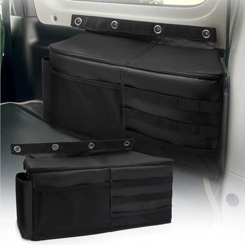 ジムニー 収納ボックス ジムニーシエラ（JB64 JB74対応） PUタイプ 折りたたみ可能 大容量 運転席/リア収納 お手入れ簡単 スペース有効活用 取り付け簡単 車中泊 ジムニーシエラ アクセサリーas a5683d1e