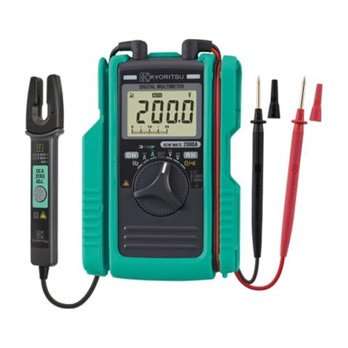 R◆共立電気計器(KYORITSU) 60A AC/DCクランプ付デジタルマルチメータ KEWMATE 2000A 80f115bf