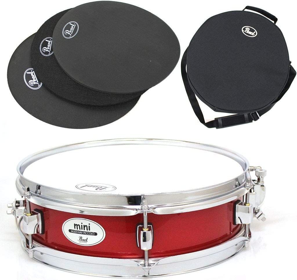 新品 Pearl パール マルチウェイ ピッコロスネア MS1235S/C No.23 カージナルレッド