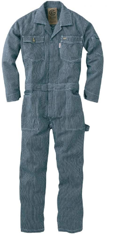 新品 GRACE ENGINEERS グレースエンジニアーズ GE-105 長袖ツナギ19ヒッコリー3L 7,579円