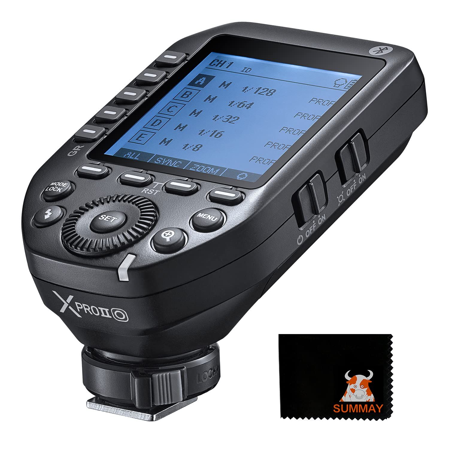 新品 Godox XProII-O TTL ワイヤレス フラッシュ トリガー 1/8000s HSS、TCM 瞬時切り替え、APP 制御、16 グループ 32 チャネル、安定信号、応答性、オリンパス/パナソニック カメラに適用
