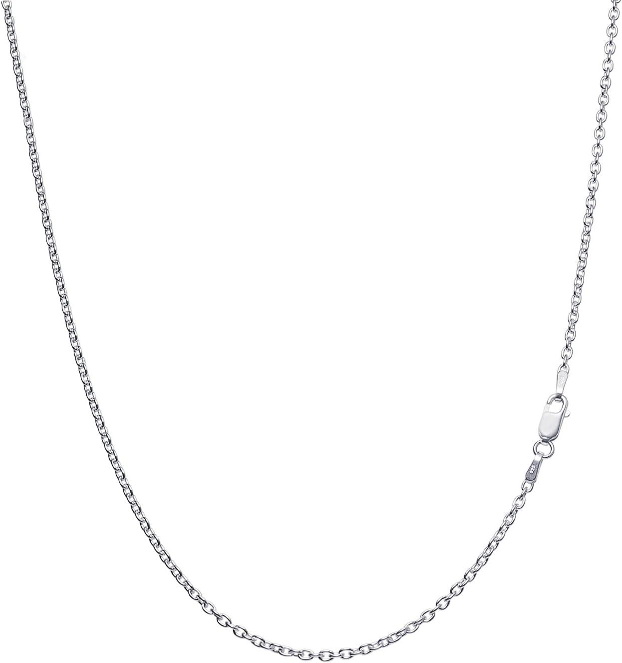 シアーズ Sears シルバー925 あずきチェーン 幅2.3mm 55cm ネックレスチェーン メンズ レディース 金属アレルギー対応 錆びない 華奢 細め シンプ【幅 2.3mm 長さ 55cm】