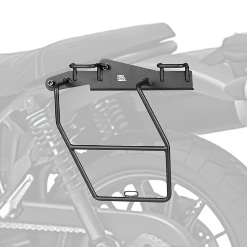 KEMIMOTO サイドバッグサポート CL250 CL500 バイク用 サイドバックサポート サドルバッグサポート cl400 cl500 サイドバックステー cl250 バイク左側 高強度 ブラックas a9d14756