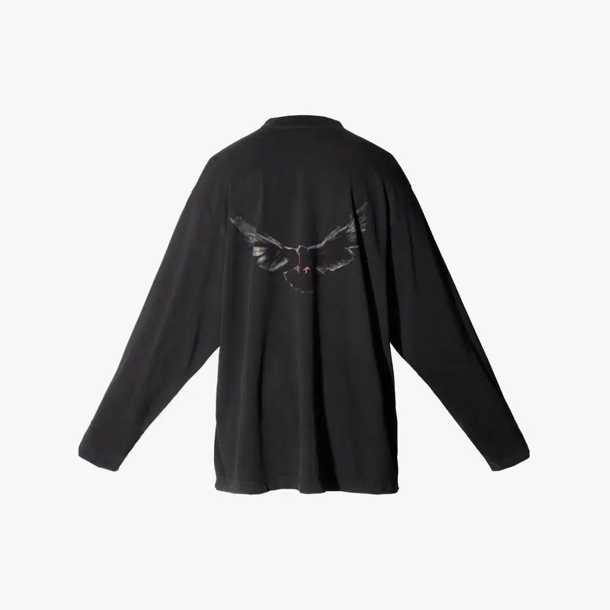 イージー ギャップ エンジニアード バイ バレンシアガ ドーブ ロングスリーブ Tシャツ ブラック