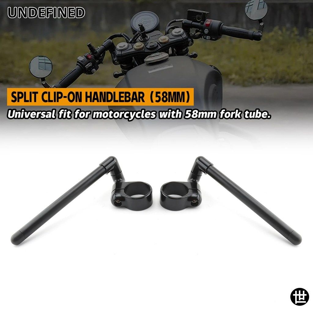 オートバイ 7/8インチ 22MM ハンドルバー 31 32 33 35 37 39 41 45 51 52 58 MM クリップオン フォークハンドルバー クランプ