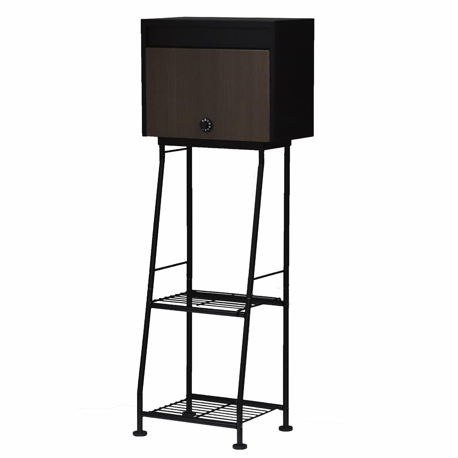 新品 グリーンライフ ポスト 壁掛け 屋外 大容量 メール便対応・B4封筒(角形2号)対応 ダイヤル錠付き 日本製 木目調 マットブラック 大型 木目調大型郵便ポストダイヤル錠付き(マットブラック) FHM-70D(MBK)グリーンライフ ポストスタンド 組立